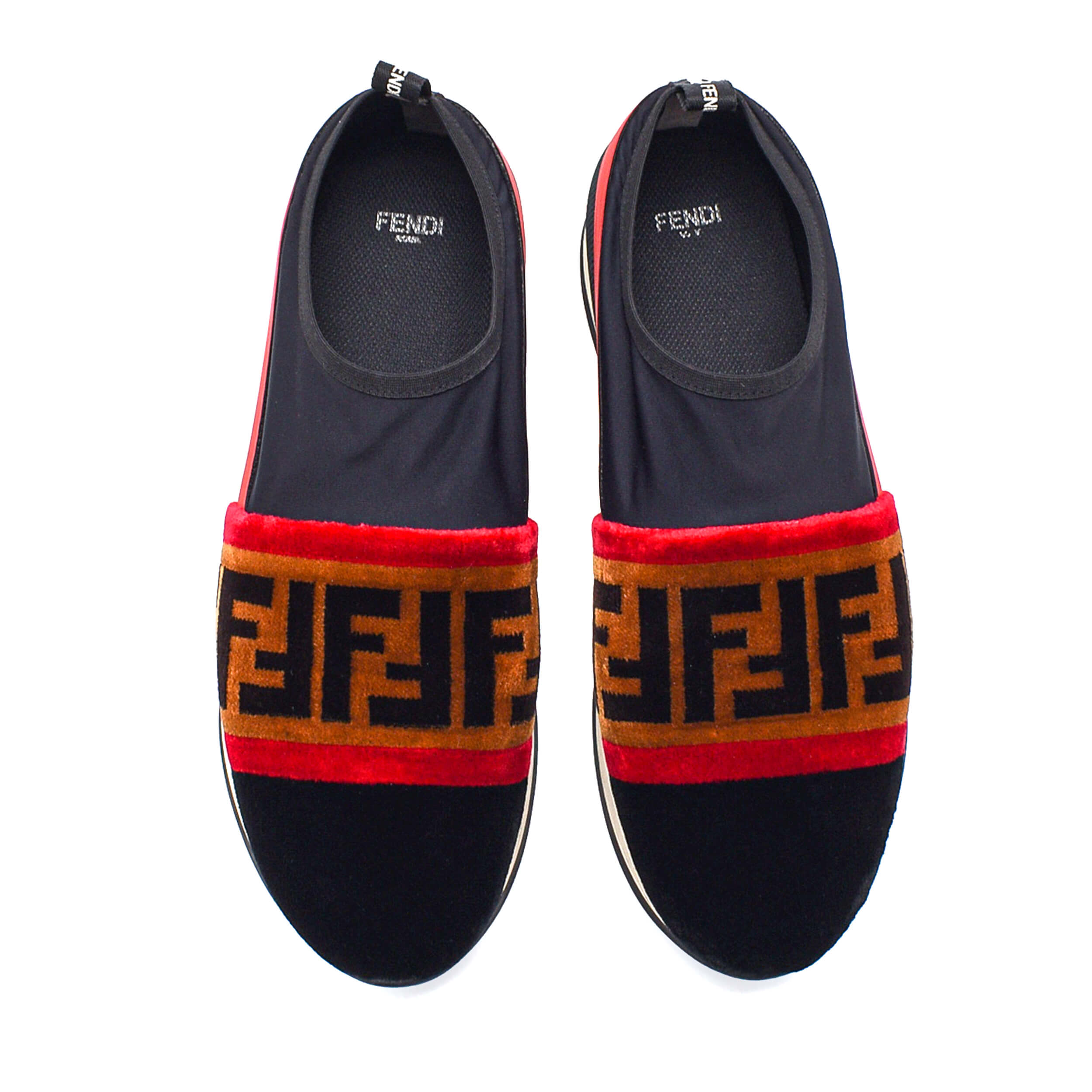 Fendi - FF Logo Fur Snakers